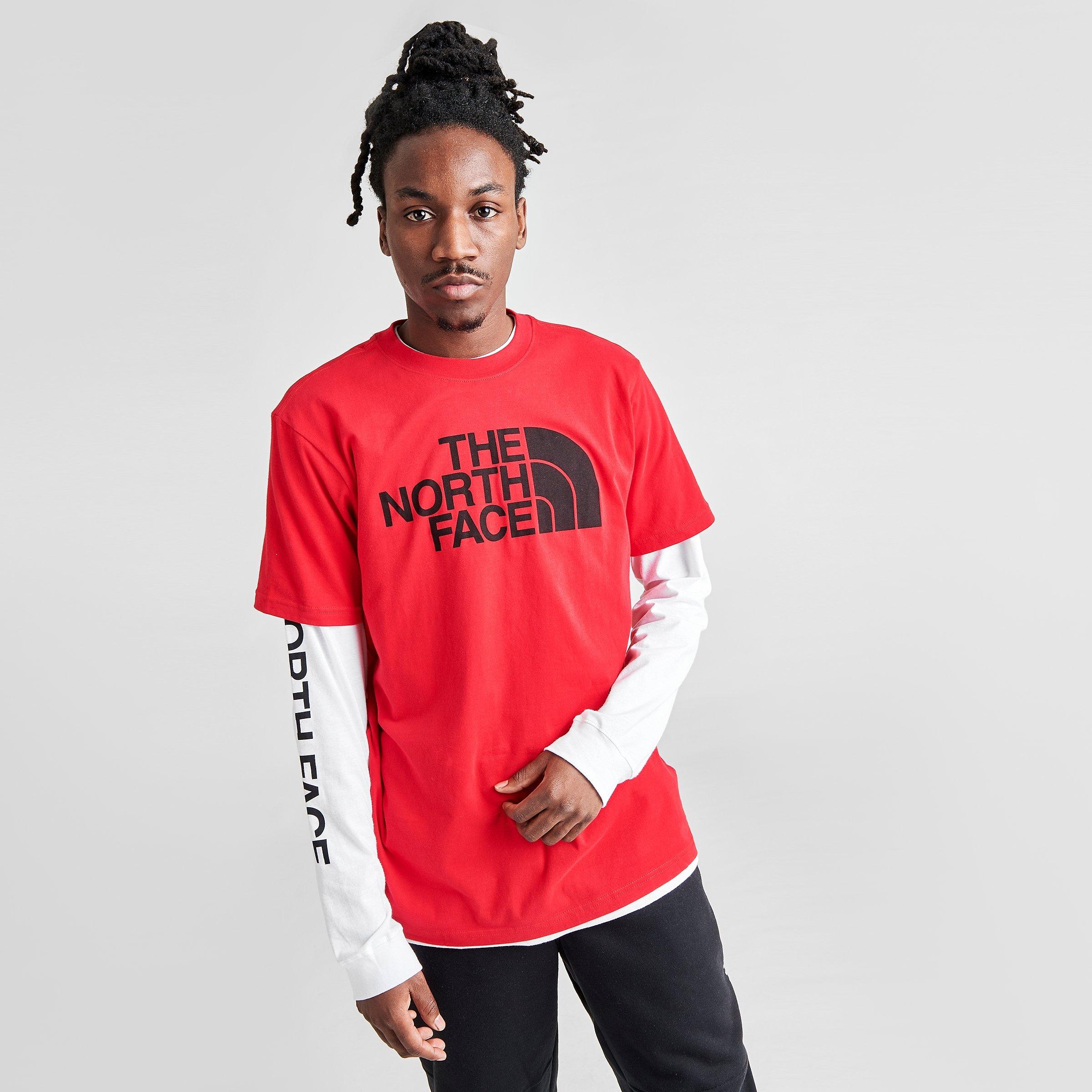 north face t shirt jd sports