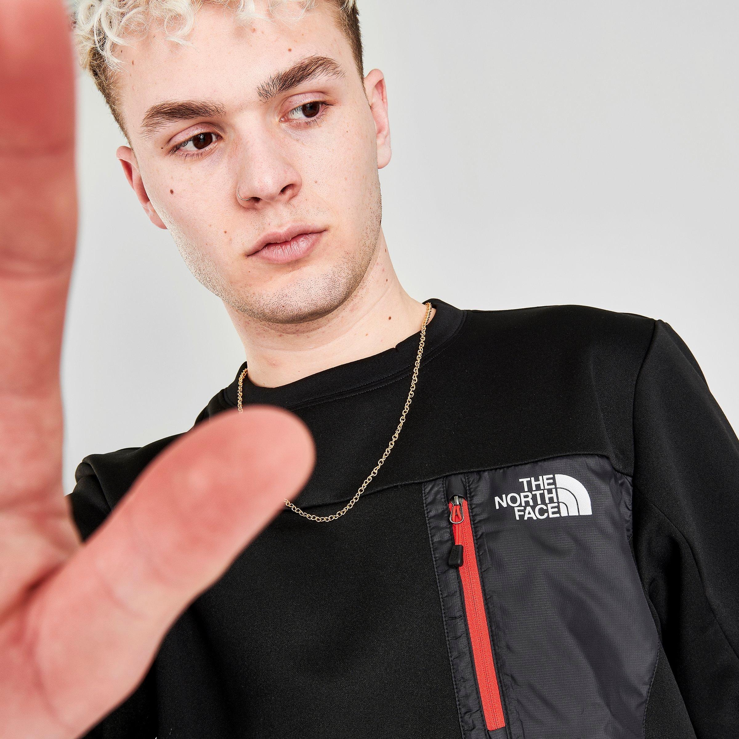 north face men's crewneck sweatshirt
