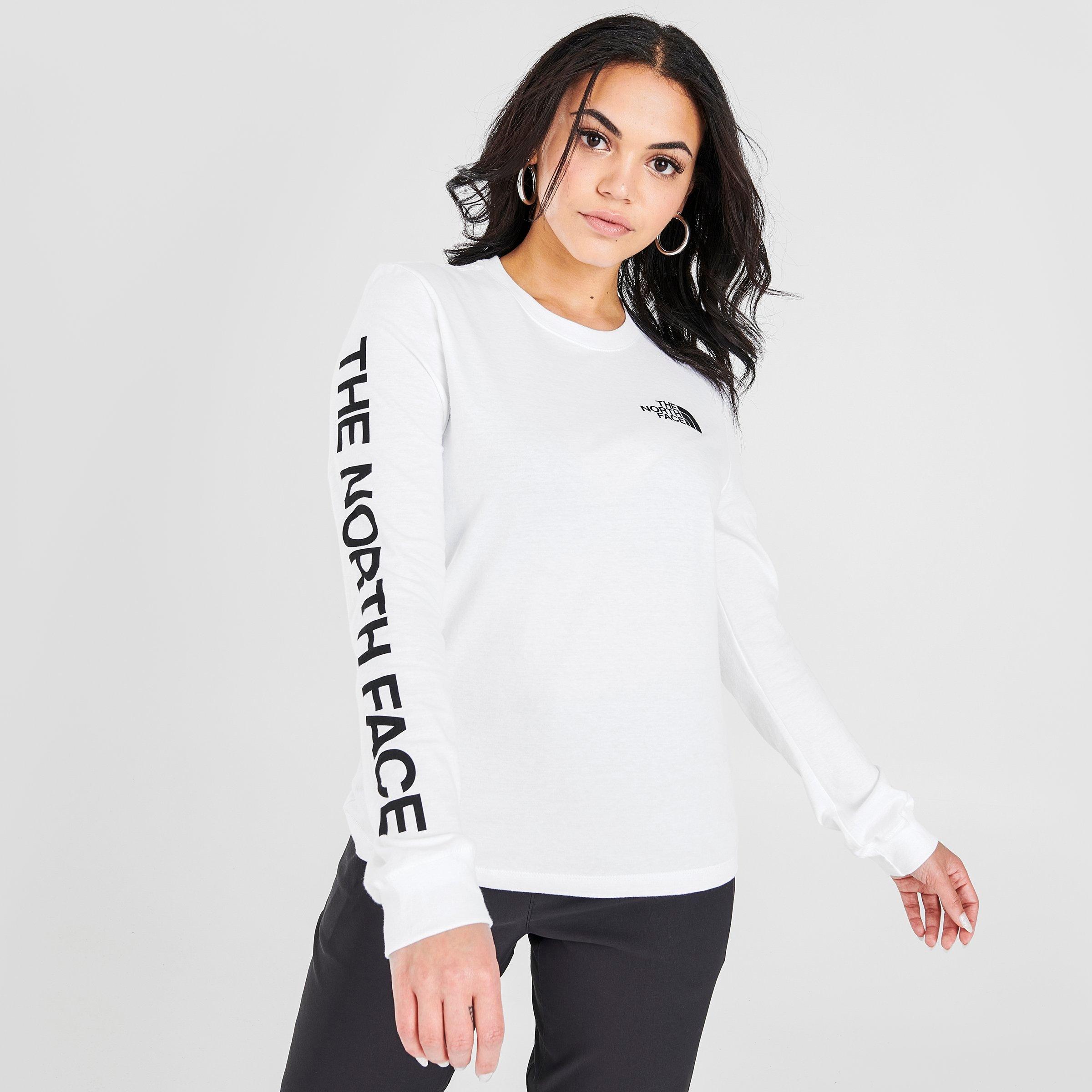 Women S The North Face Long Sleeve T Shirt Jd Sports