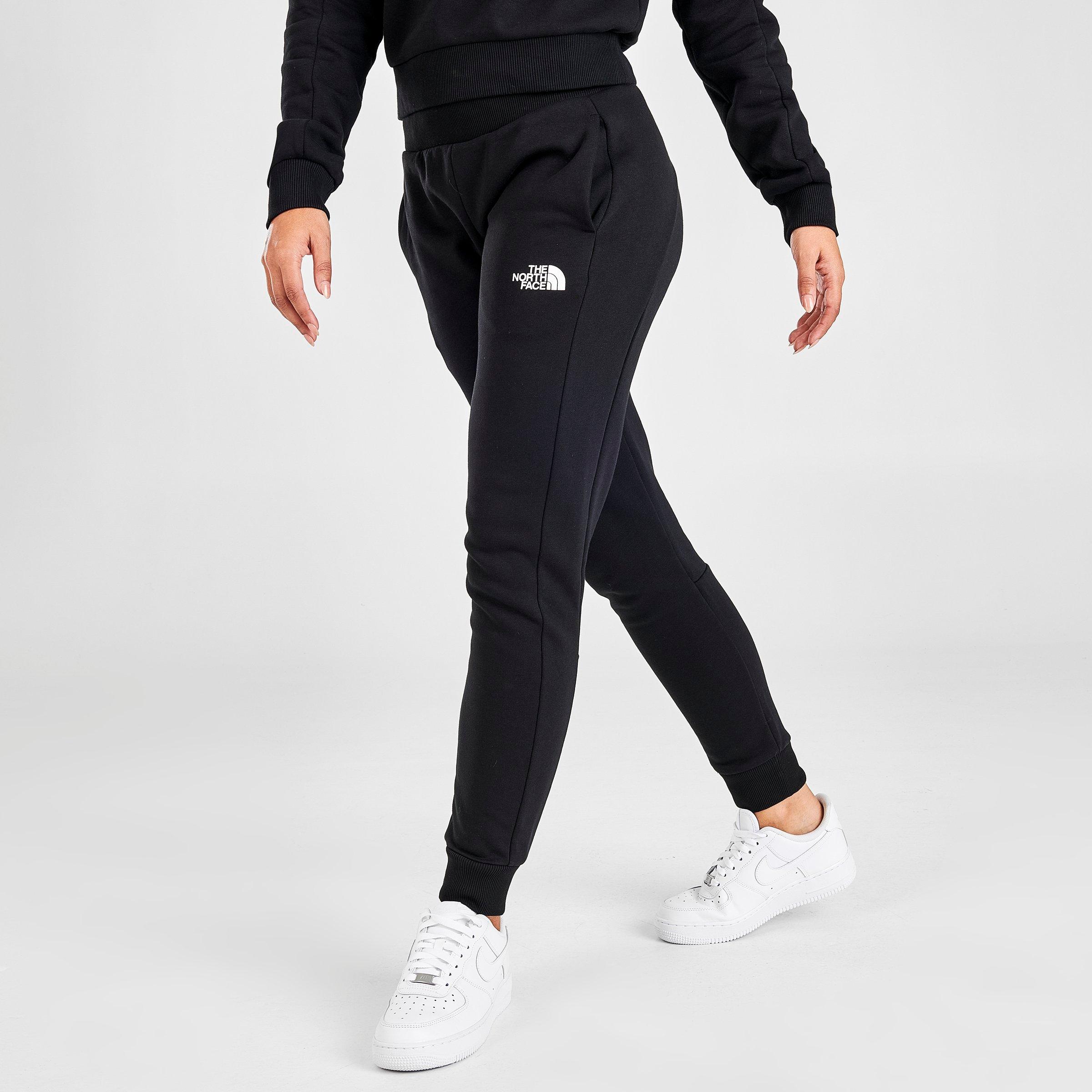 north face tape poly joggers