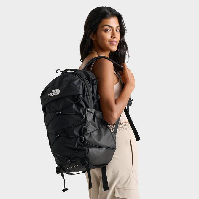 North face black borealis backpack online