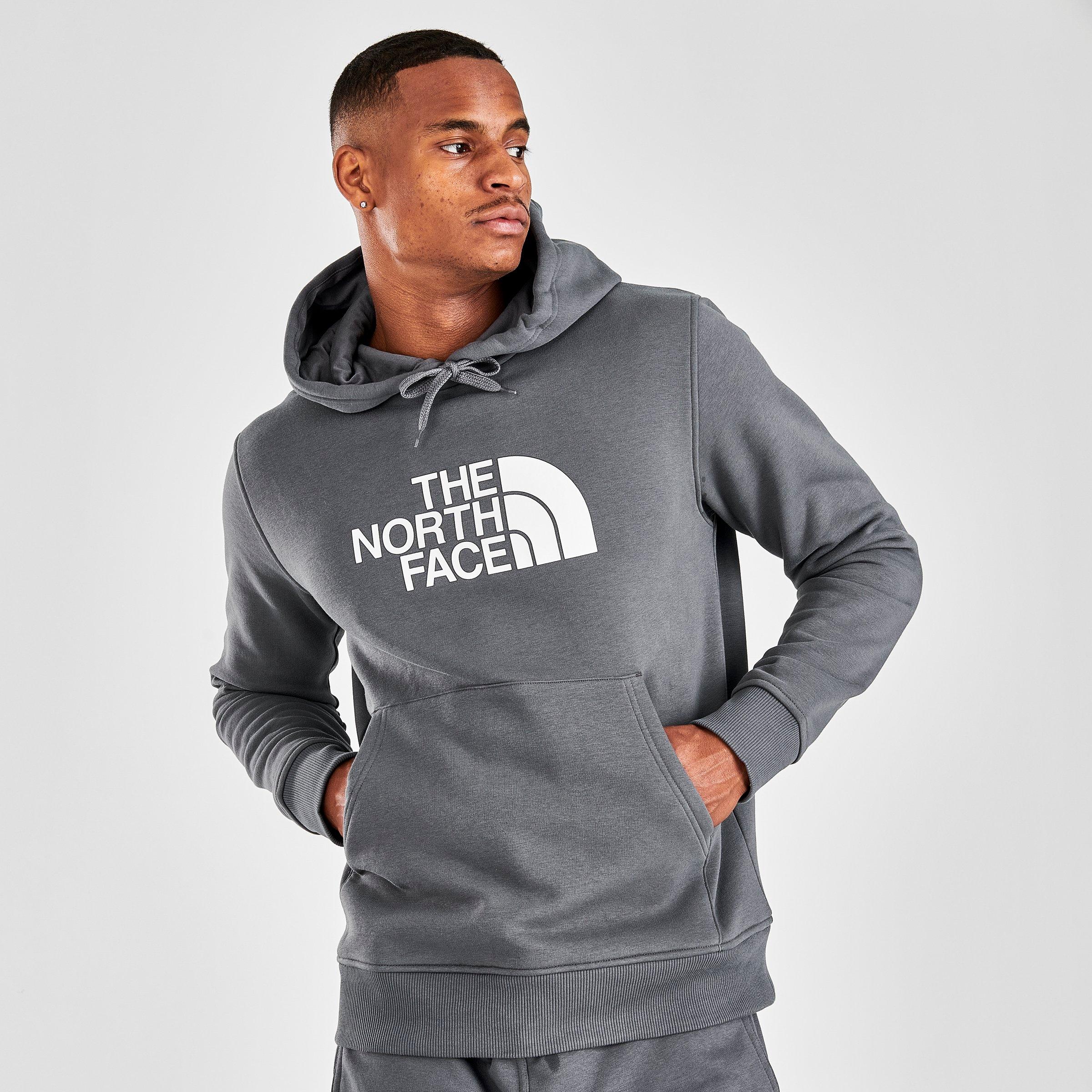 north face hoodie large