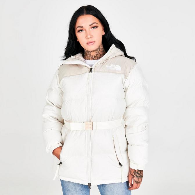 North face hotsell jacket silver