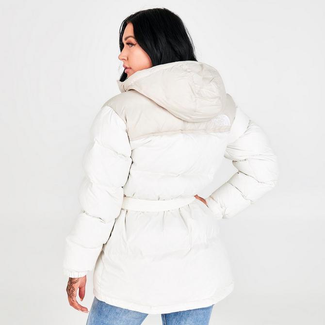 Women's The North Face Nuptse Belted Mid Jacket | JD Sports