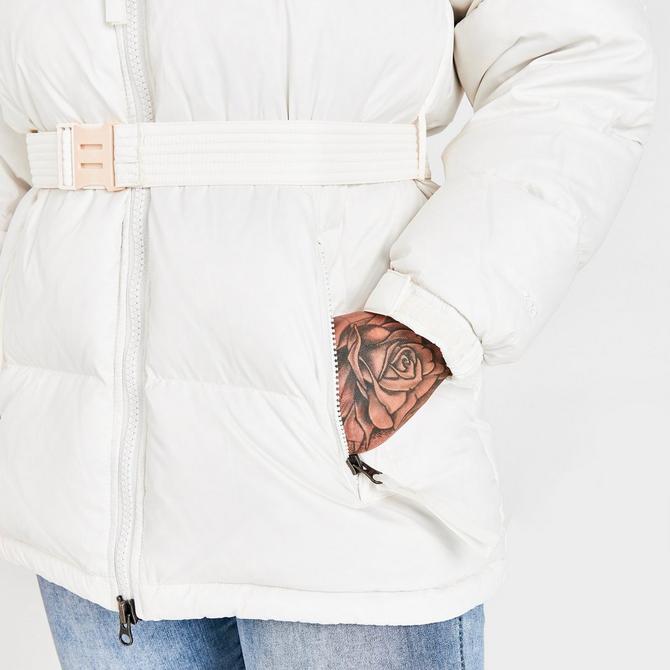 Women's The North Face Nuptse Belted Mid Jacket| JD Sports