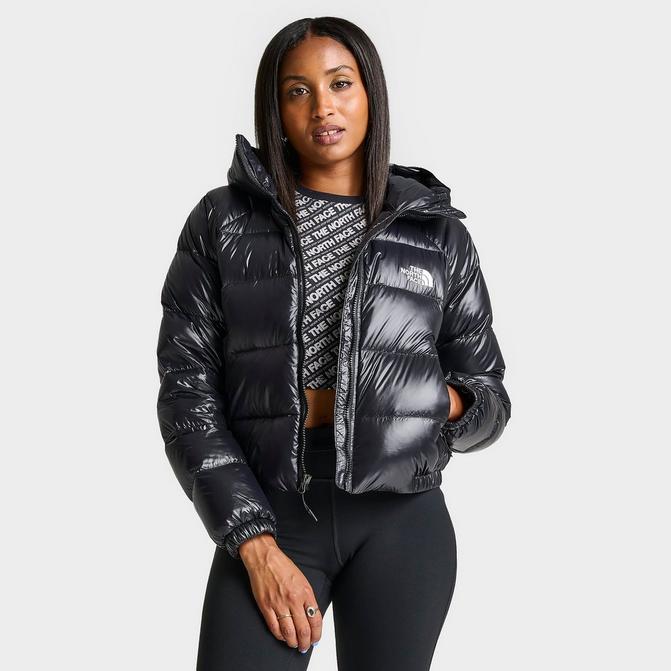 North face outlet black jacket puffer