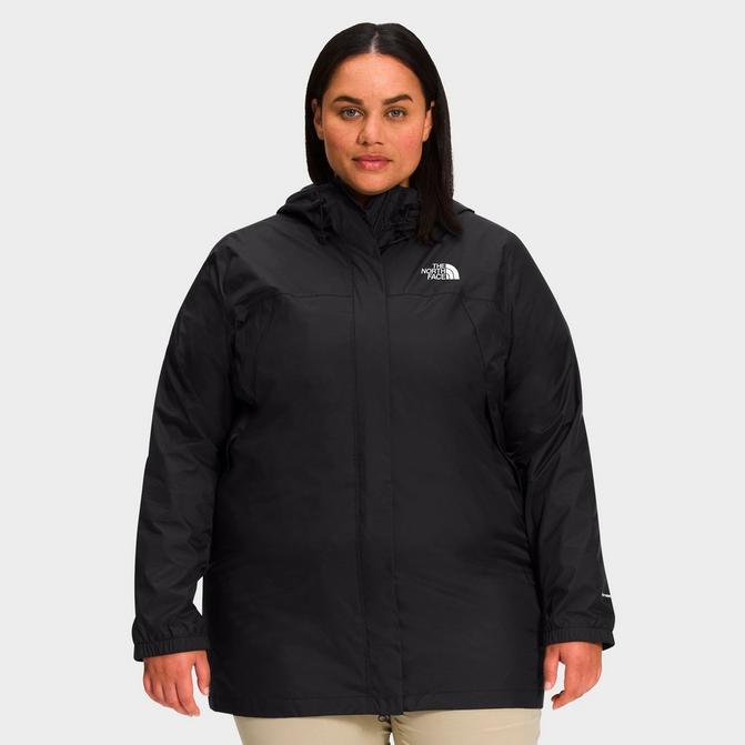 THE NORTH FACE Women's Osito Full Zip Fleece Jacket (Standard and Plus  Size), TNF Black 3, 1X