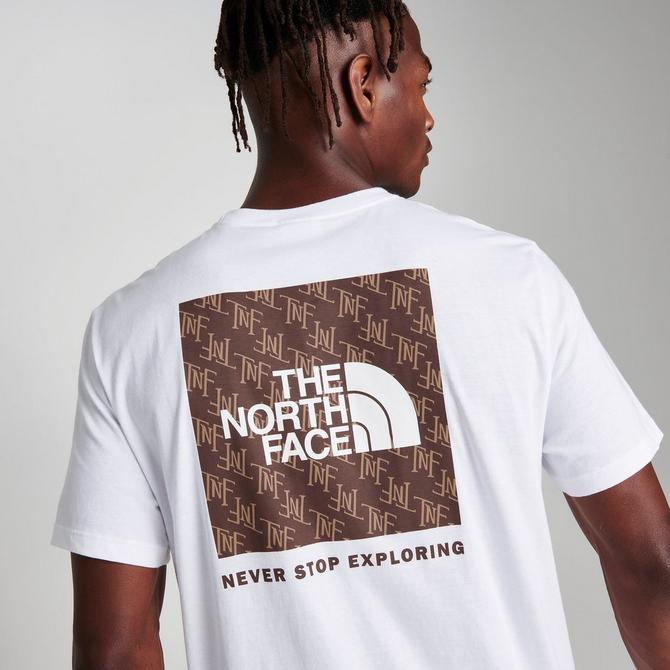 Compra Camiseta Box Nse Tee Manga Larga Blanca Hombre The North