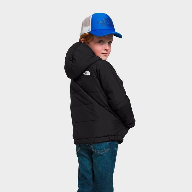 Kids black north face puffer online