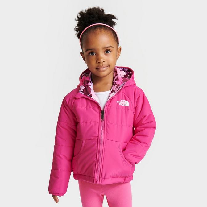 North face pink toddler on sale jacket