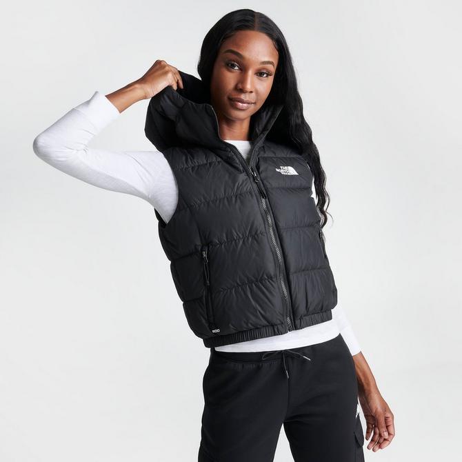 North face long outlet vest