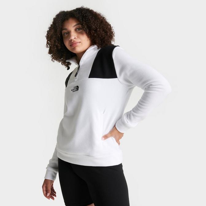 Quarter zip best sale sweatshirt north face