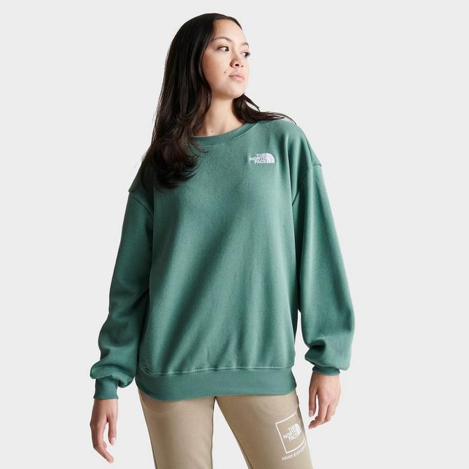 Women s The North Face Oversized Half Dome Logo Crewneck Sweatshirt