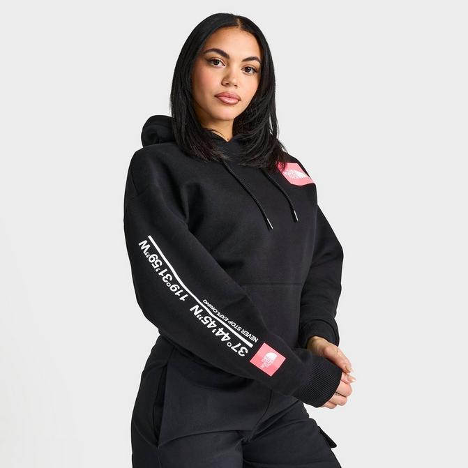 Women's The North Face Oversized Half Dome Logo Crewneck Sweatshirt