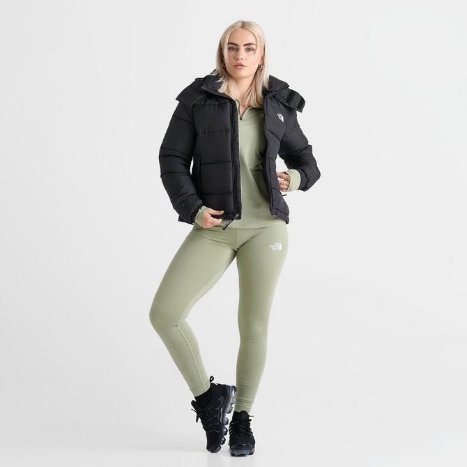 North face thin puffer jacket women's best sale