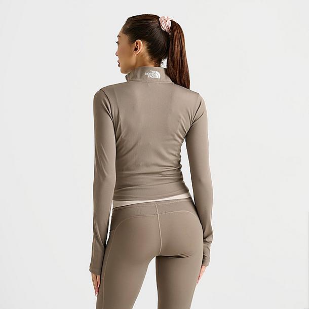 Women's The North Face Ribbed Long-Sleeve Full-Zip Top| JD Women's The North Face Ribbed Long-Sleeve Full-Zip Top| JD