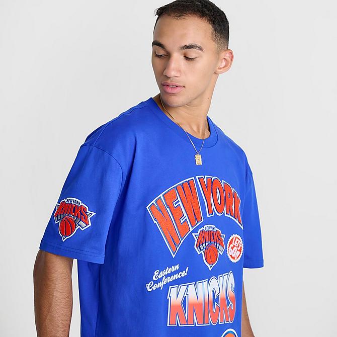 Men's Pro Standard New York Knicks NBA Turn It Up T-Shirt Men's Pro Standard New York Knicks NBA Turn It Up T-Shirt