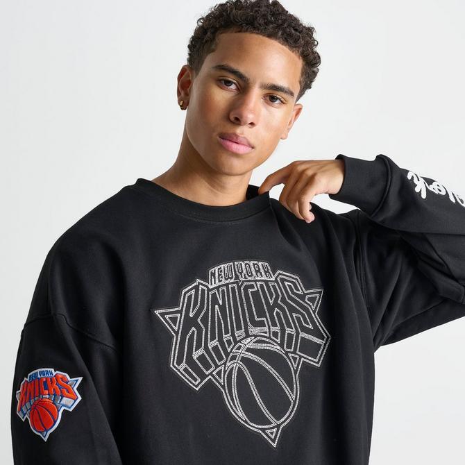 Men s Pro Standard New York Knicks NBA Paint The City Fleece Crewneck Sweatshirt JD Sports