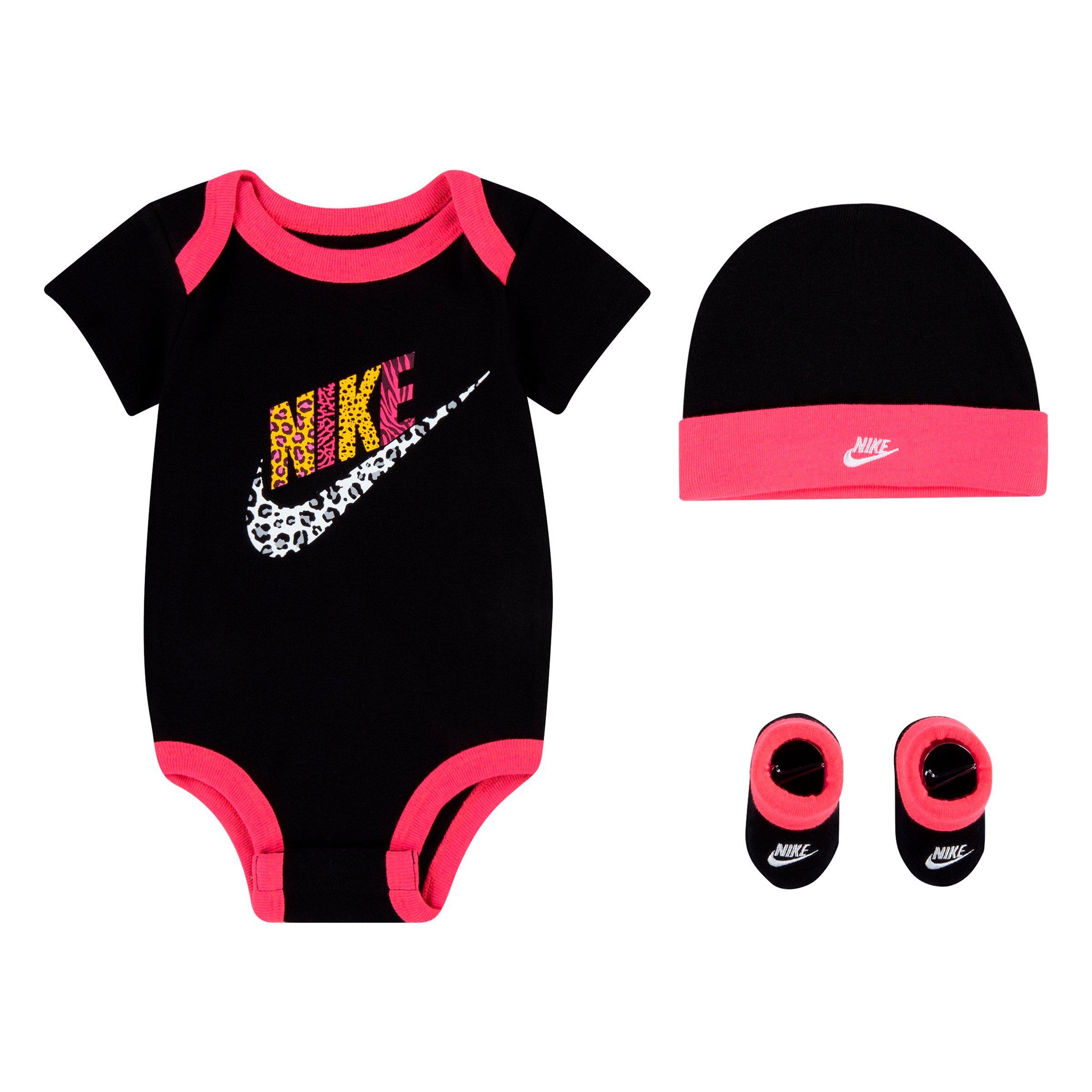 nike hat and booties