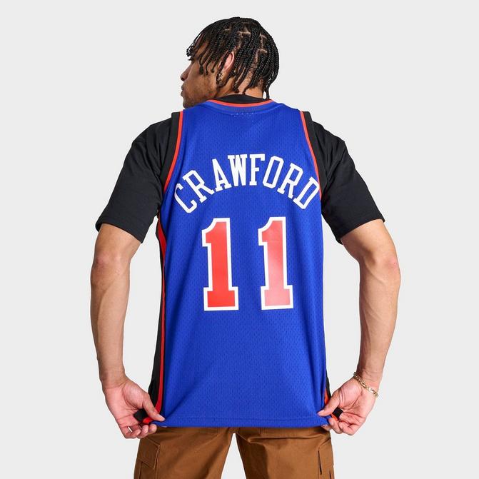 Men s Mitchell Ness New York Knicks NBA Jamal Crawford 2004 05 Swingman Basketball Jersey