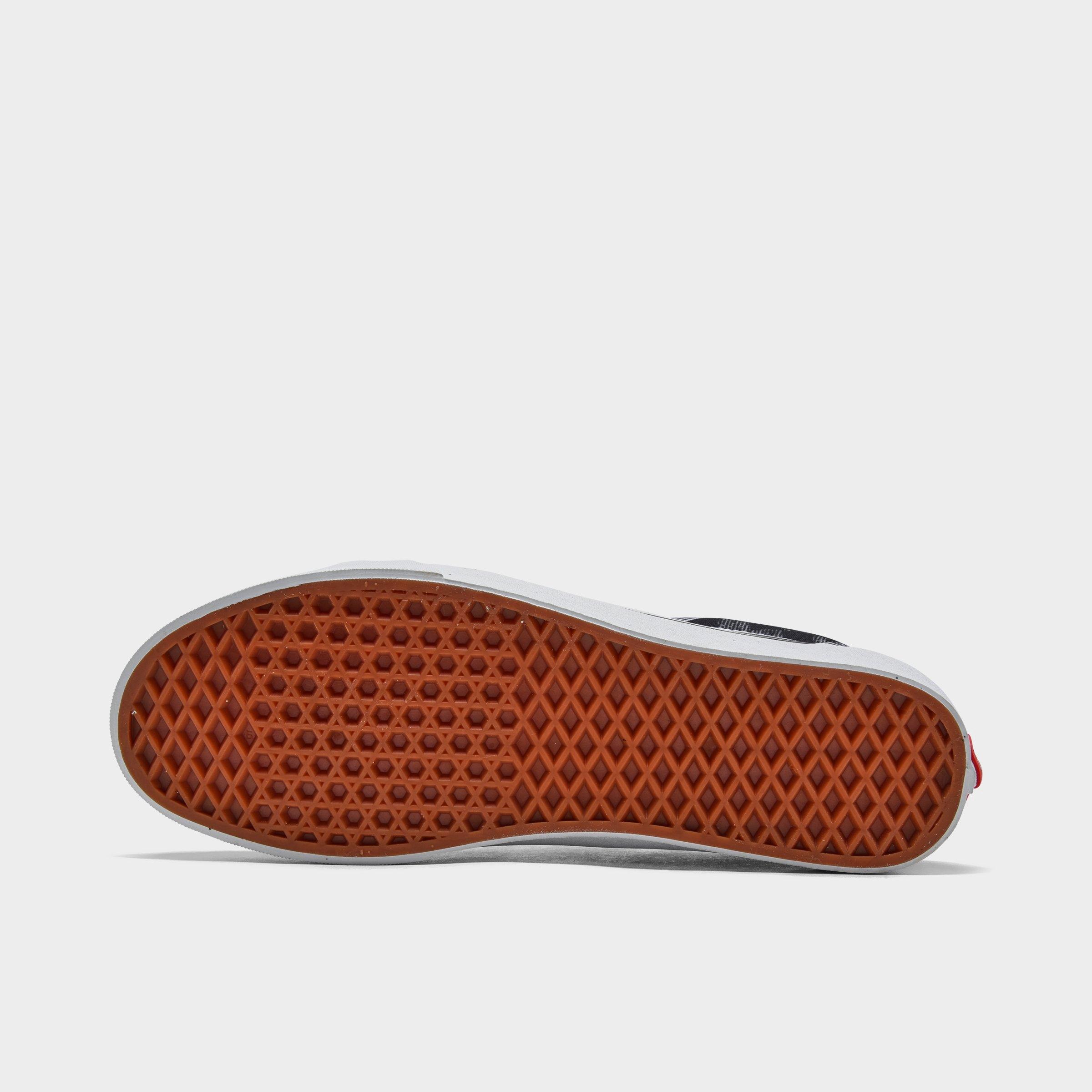 vans with orange bottom