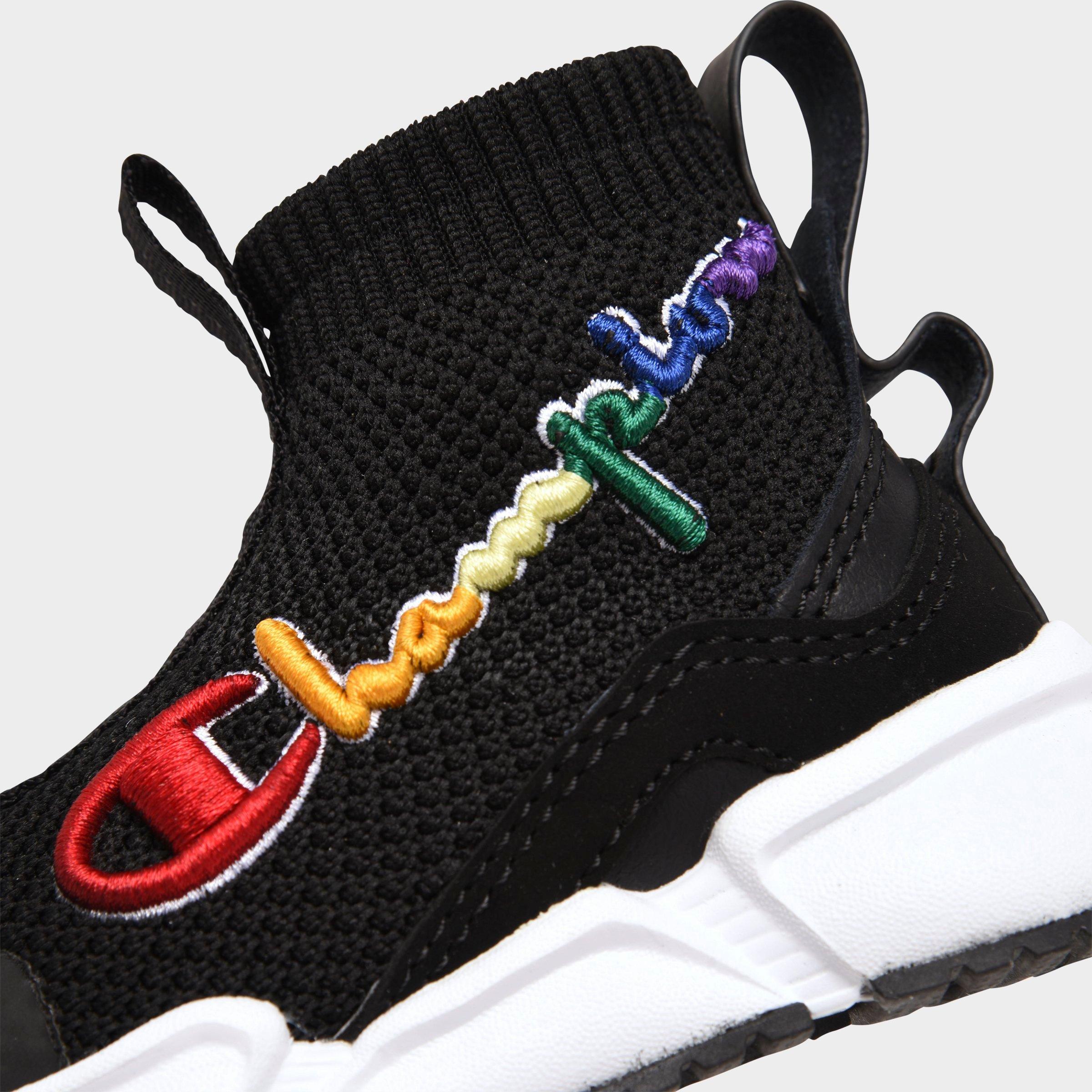 black rainbow champion shoes