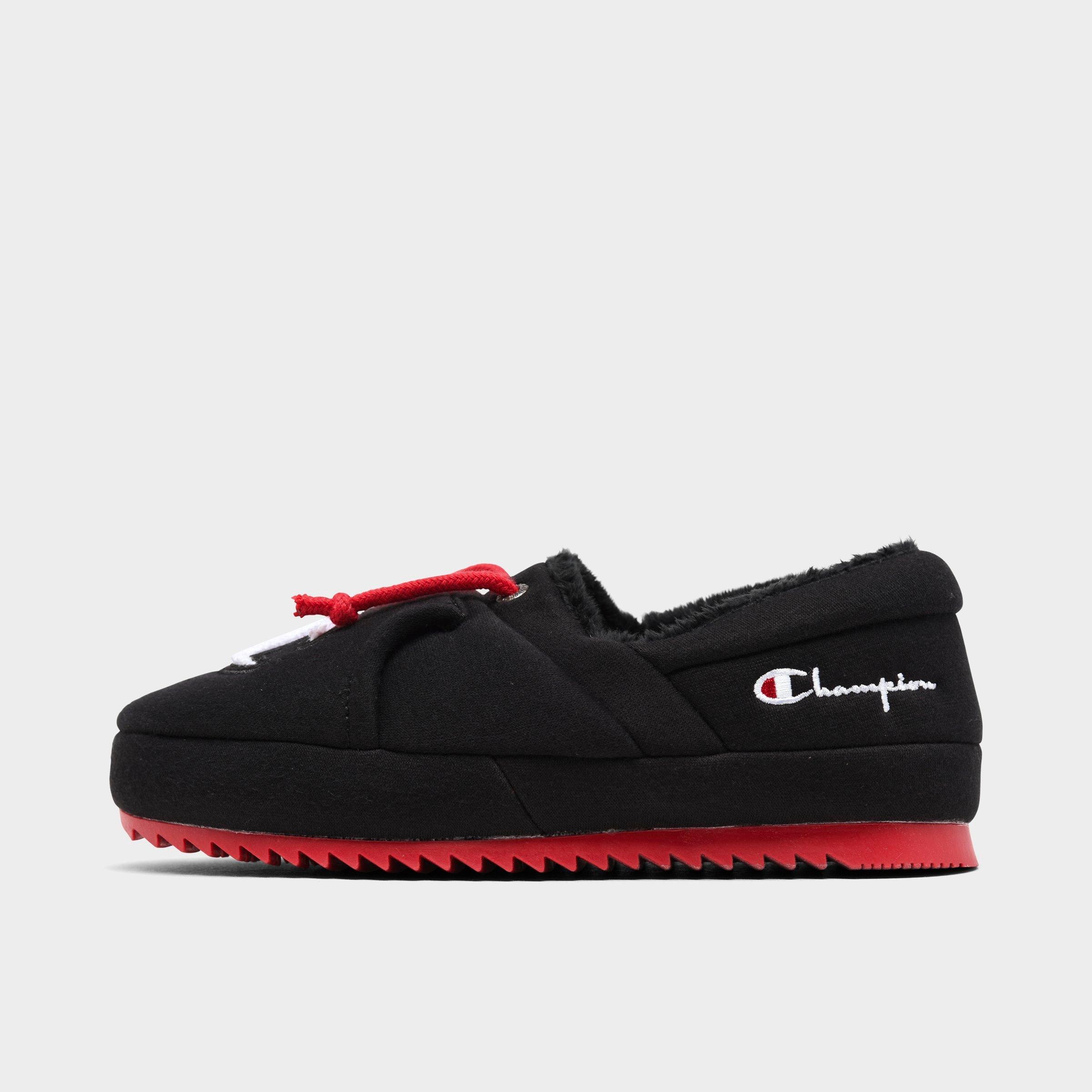 champion slippers red