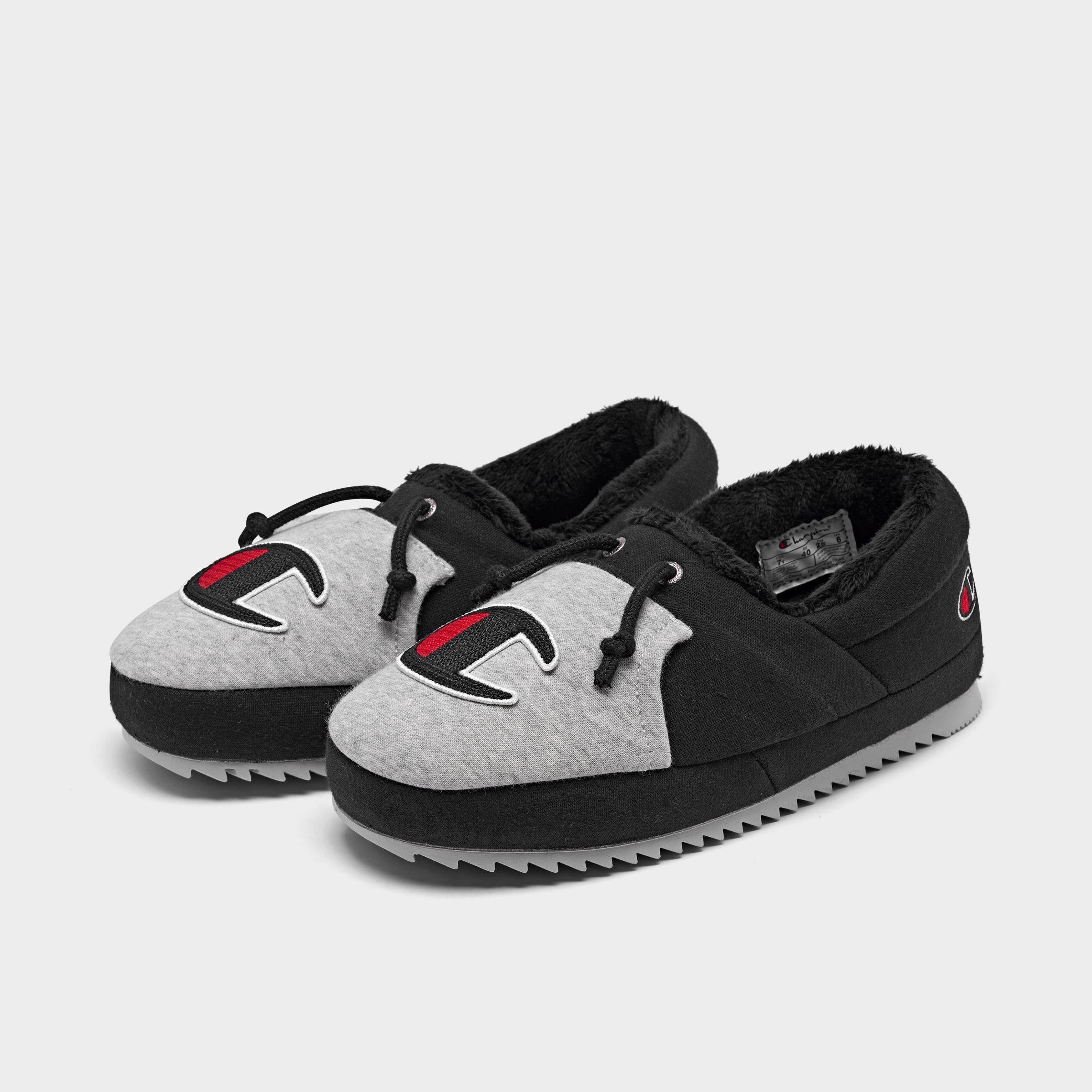 kids grey slippers