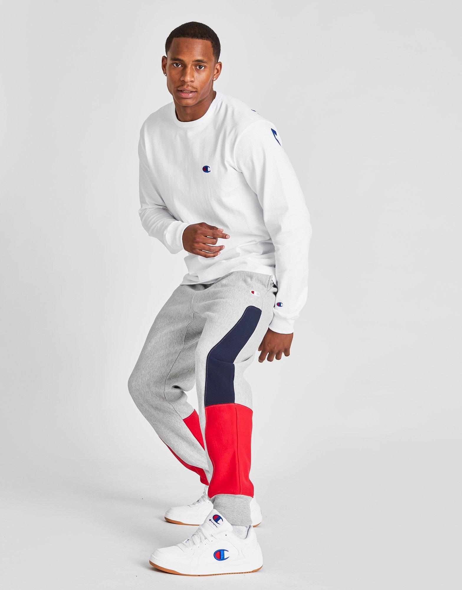 champion colorblock joggers