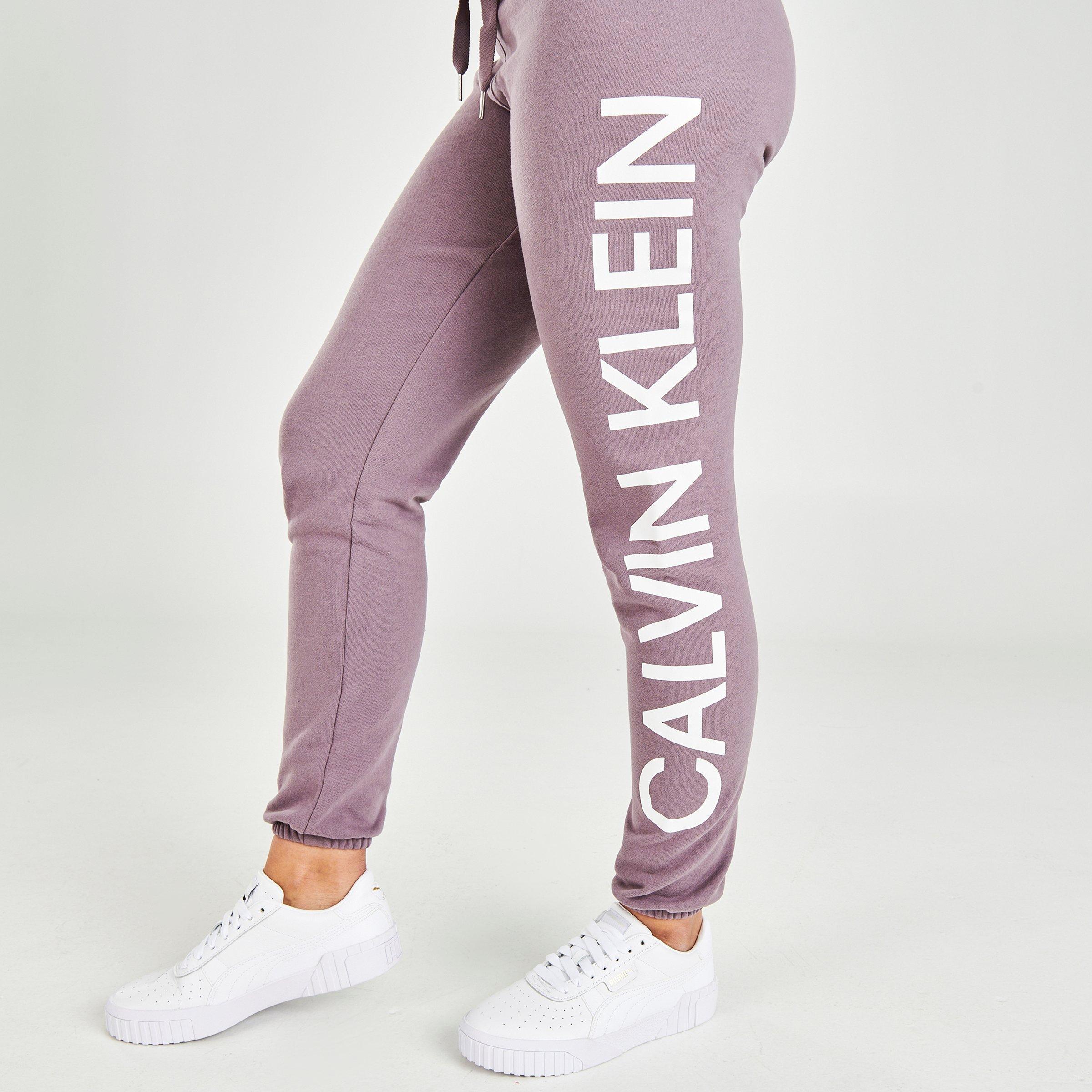 calvin klein logo joggers
