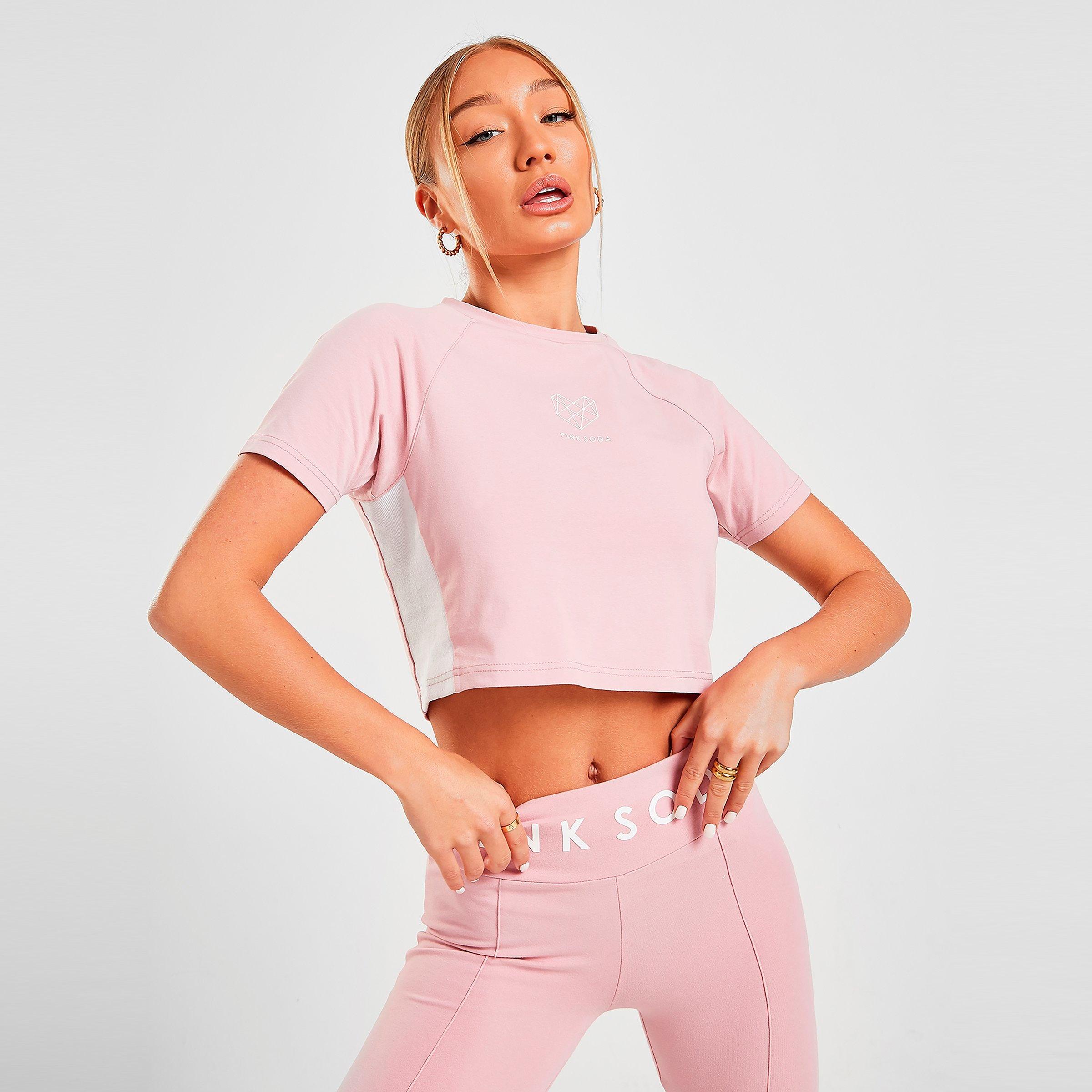 pink soda crop top