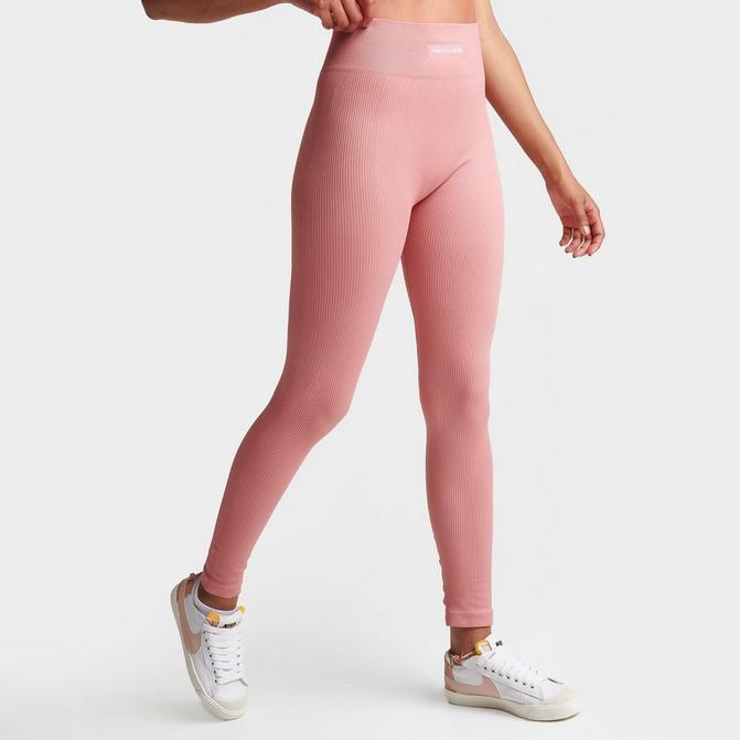 Pink Soda Sport Tanisha taped leggings in black - ShopStyle
