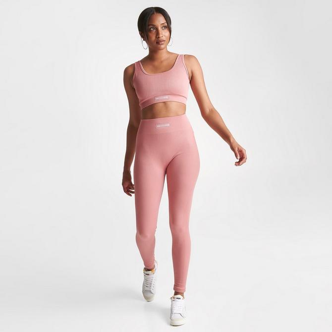 Pink Soda Sport Topanga polyester blend leggings in black