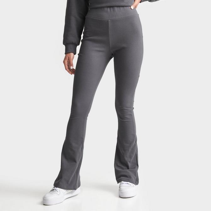 adidas Womens Yoga Studio Flared Leggings - Grey