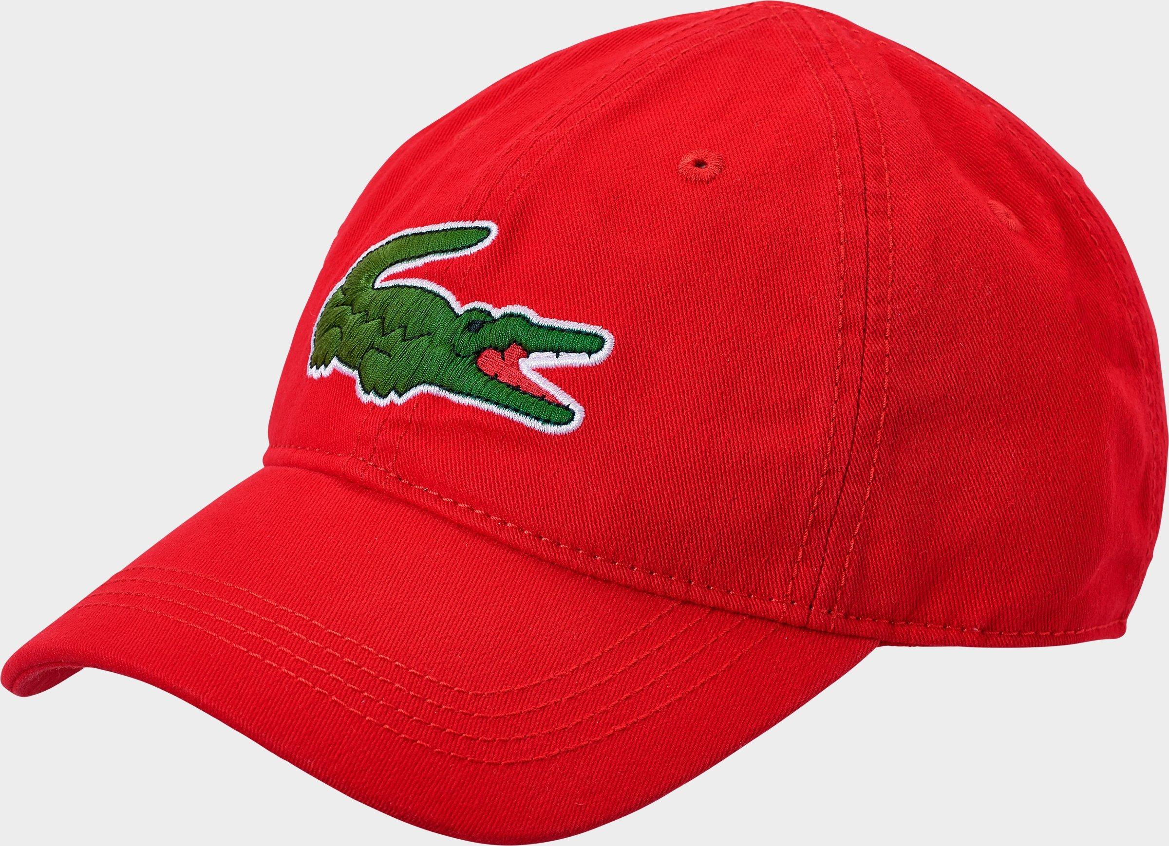 lacoste big logo cap