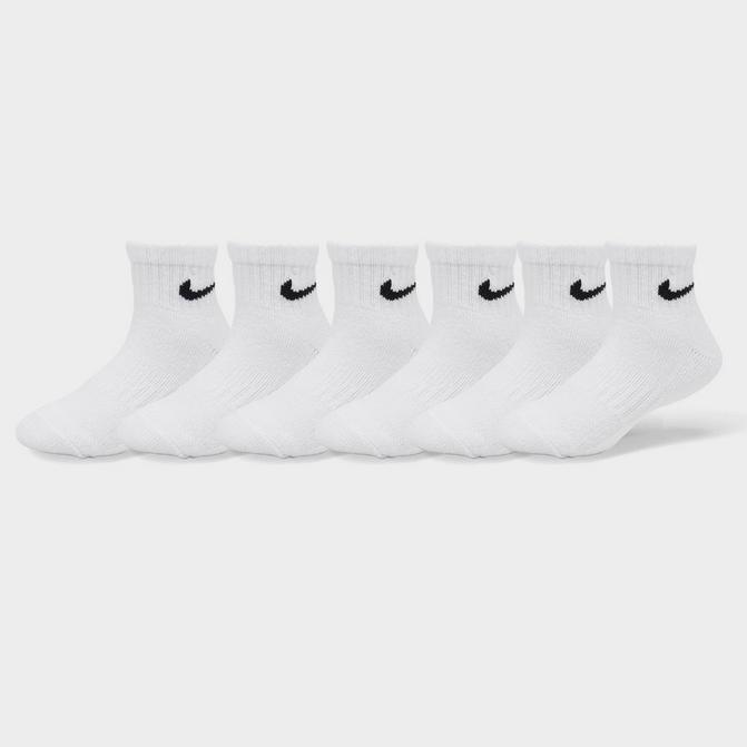 Little Kids Nike Dri FIT Ankle Socks 6 Pack