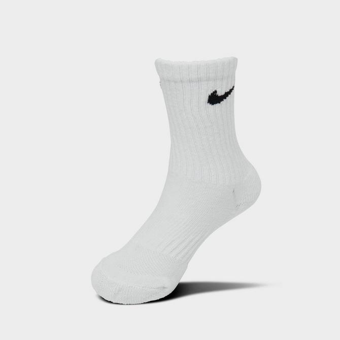 Nike dri fit crew socks white on sale