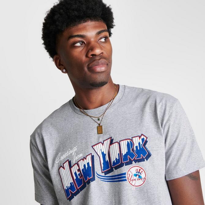 Men's Mitchell & Ness New York Yankees MLB Greetings Graphic T-Shirt