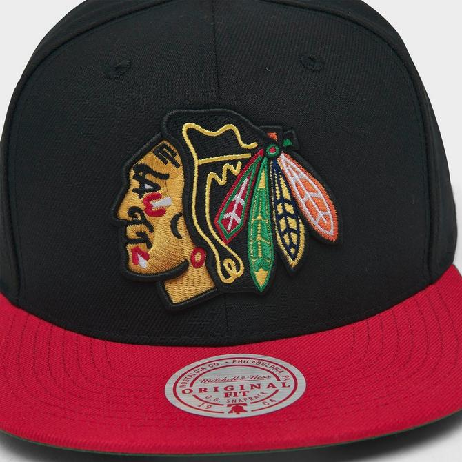 Mitchell & Ness Chicago Blackhawks NHL 2 Tone Snapback Hat | JD Sports