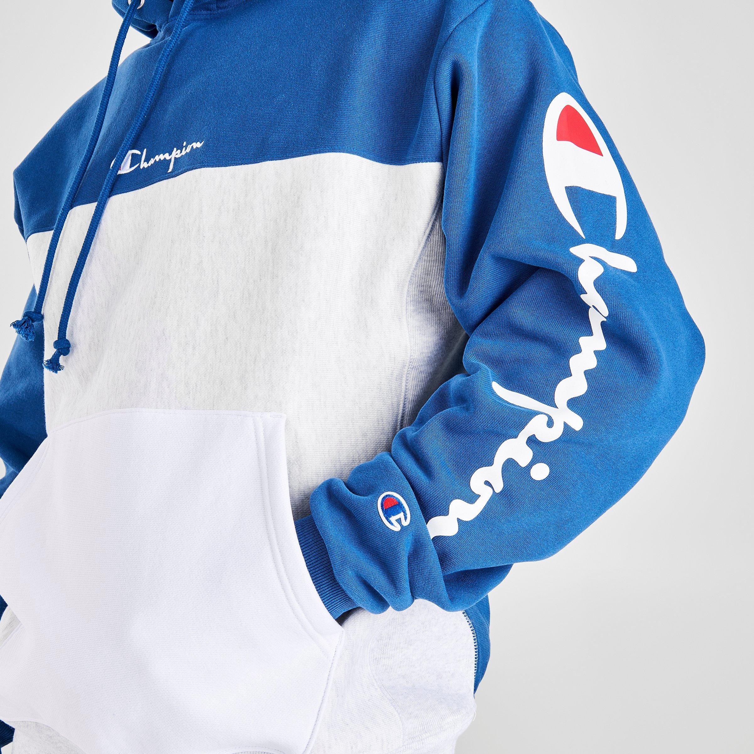men's champion colorblock hoodie