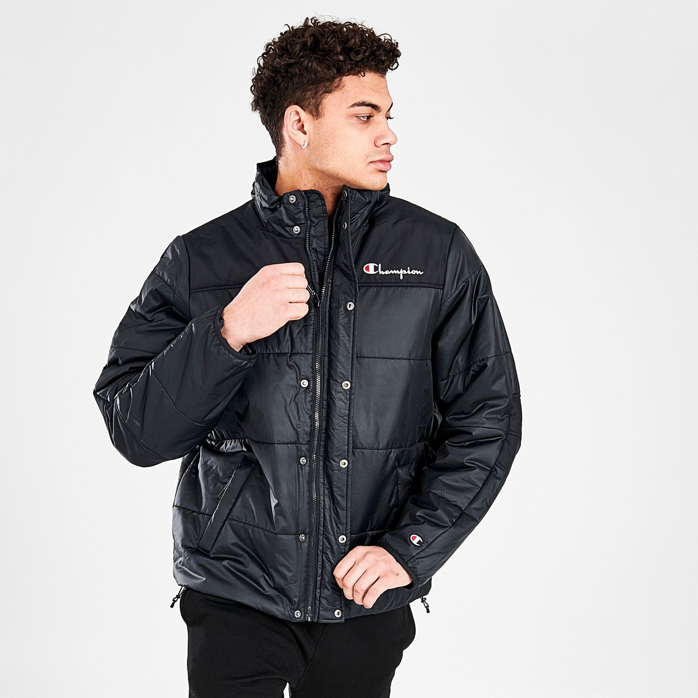 champion men's insulated puffer jacket