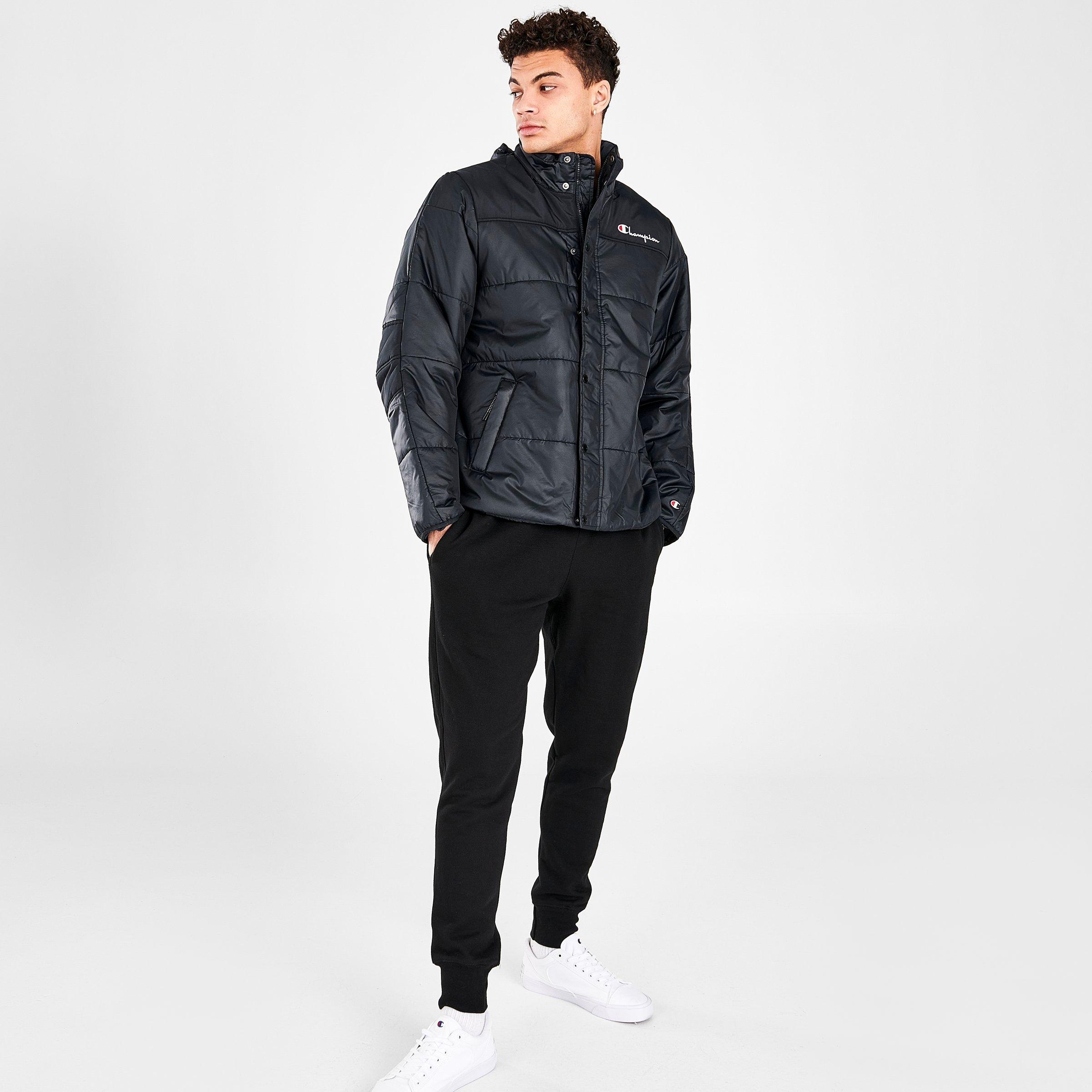 men's champion packable puffer jacket