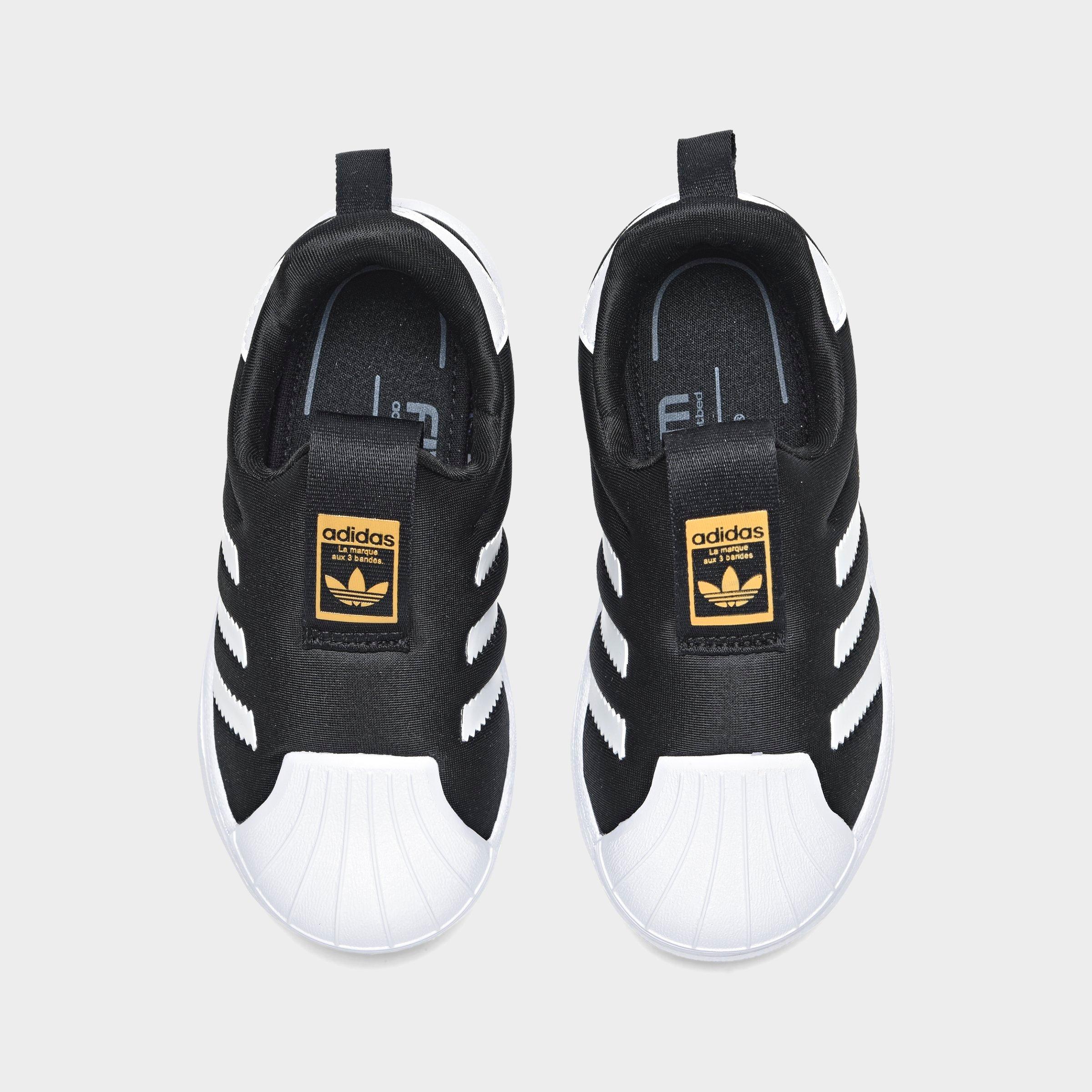adidas originals superstar slip on kids gold