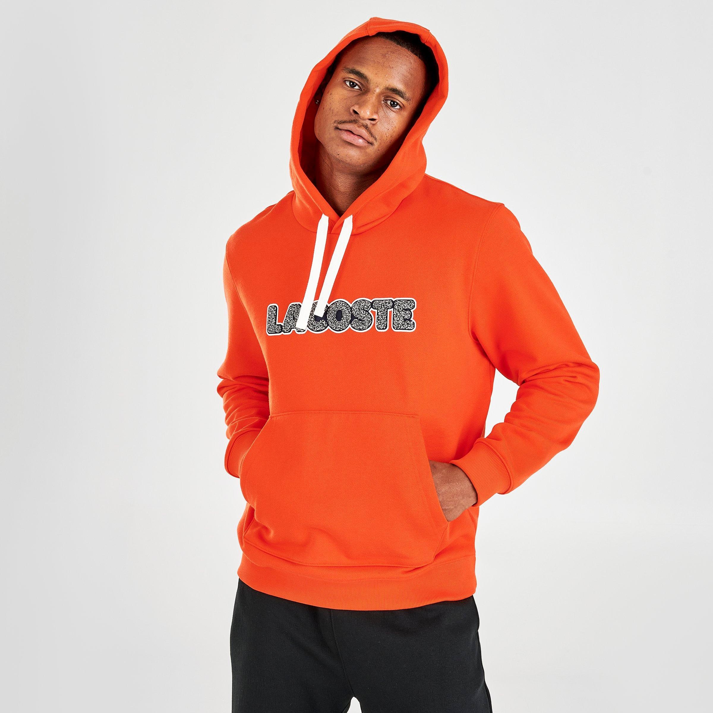 lacoste orange sweatshirt