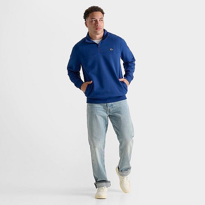 Men's Lacoste Doubleknit Half-Zip Sweatshirt| JD Sports Men's Lacoste Doubleknit Half-Zip Sweatshirt| JD Sports