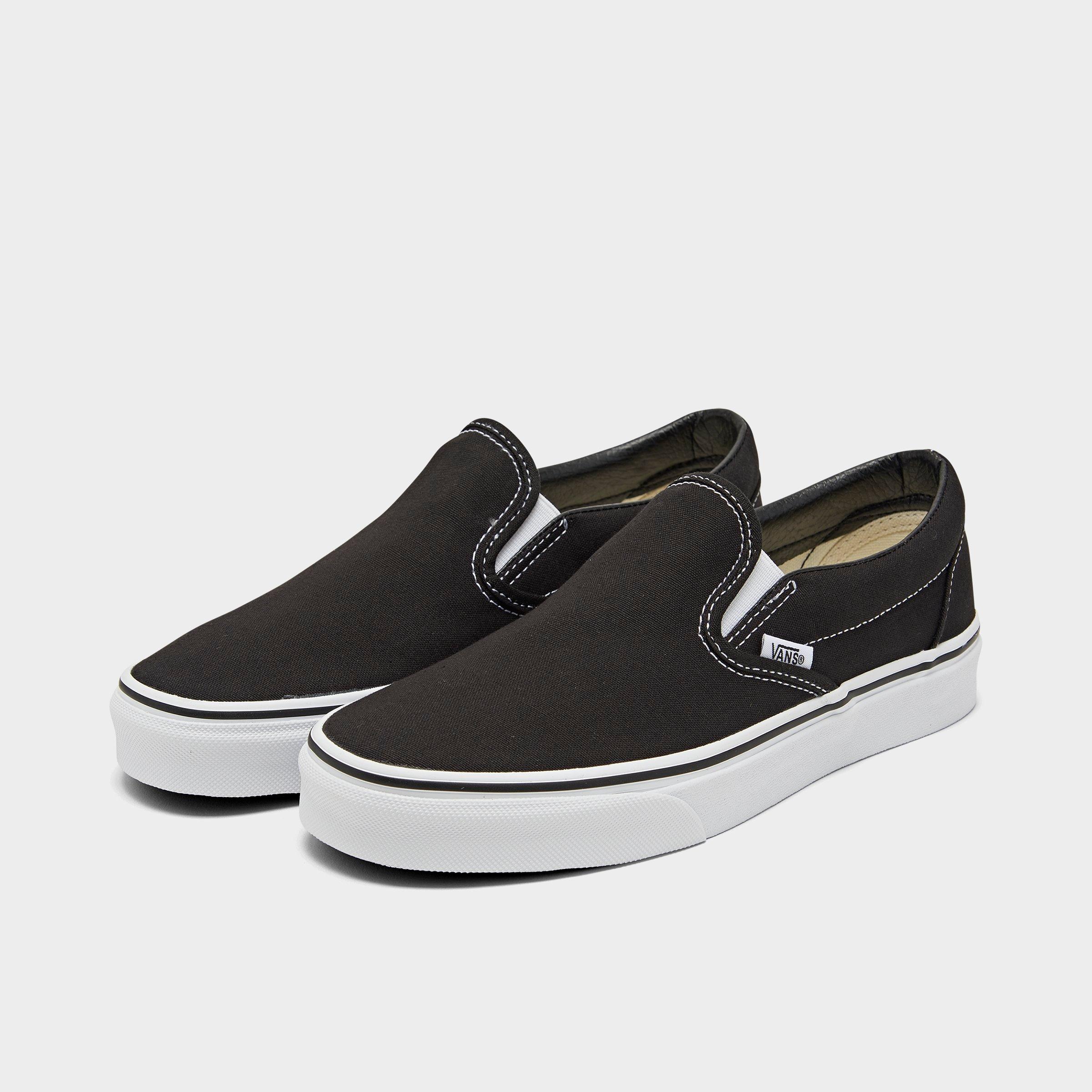 vans black casual shoes