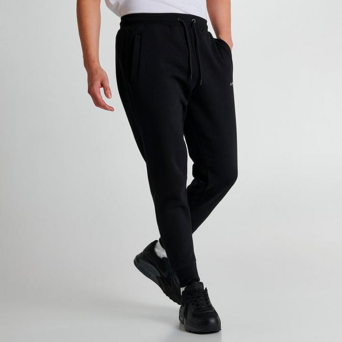 SONNETI LONDON MENS COMFORTABLE LIGHTWEIGHT BLACK JOGGER PANTS