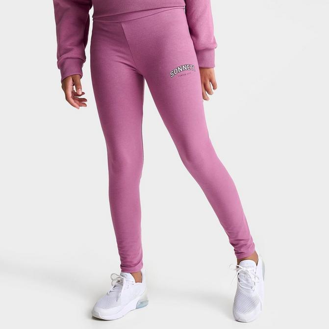 Purple Jordan Girls' Shine Leggings/Hoodie Set Children - JD Sports Global