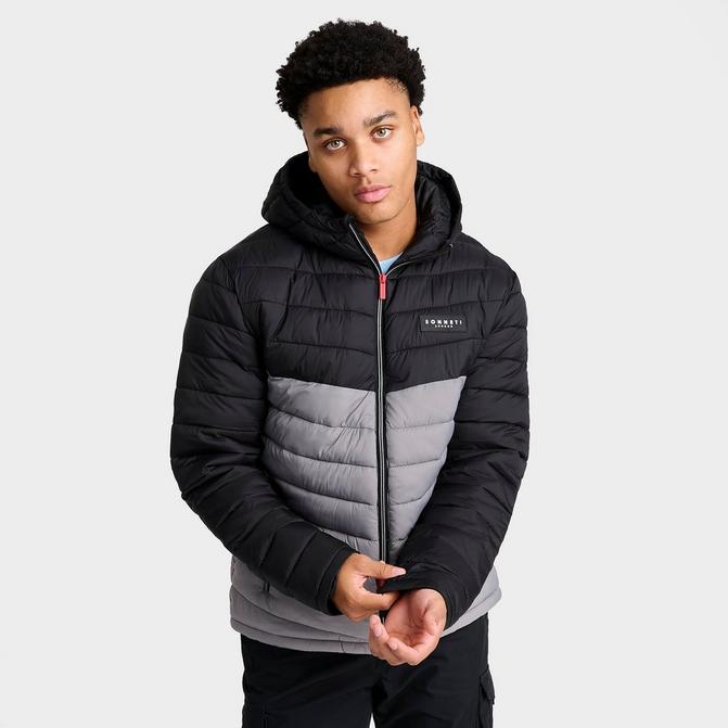 Black Hoodrich Short Puffer Jacket  JD Sports Global - JD Sports Global