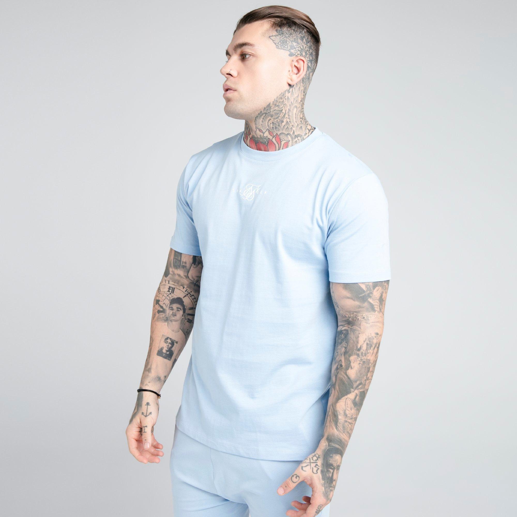 SikSilk Square Hem T-Shirt | JD Sports